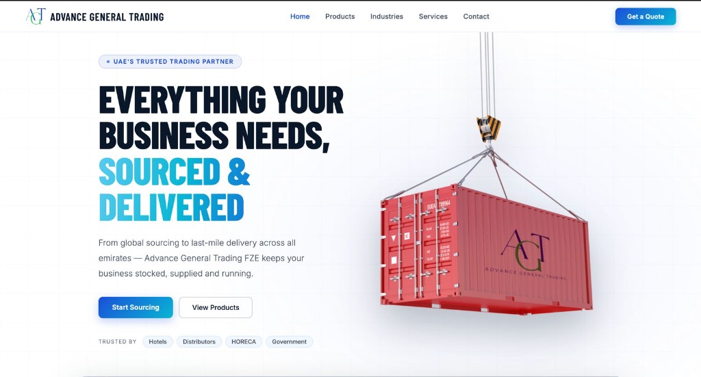 Advance General Trading Import Export Platform Dubai UAE