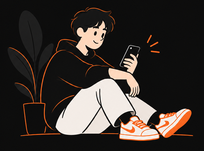 Get in touch illustration