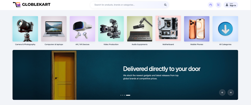 Globlekart Premium Electronics & Tech Store