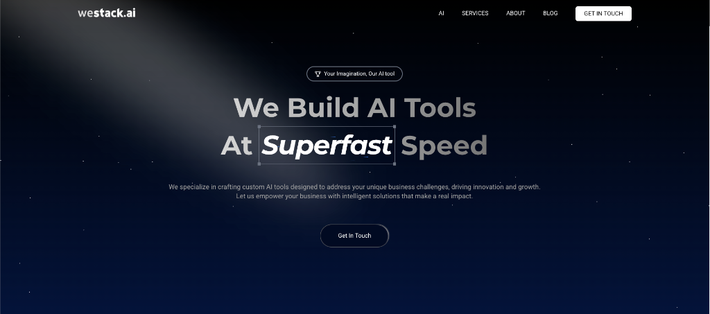 WeStack.ai AI & Software Development Platform